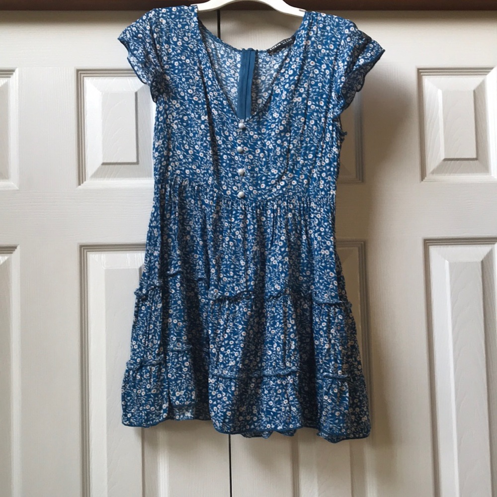 Women’s Blue Floral Dress Size XS
